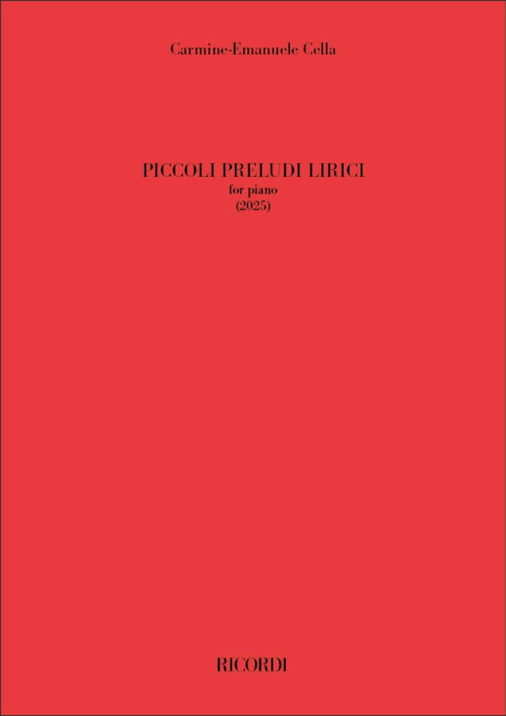 Piccoli Preludi Lirici